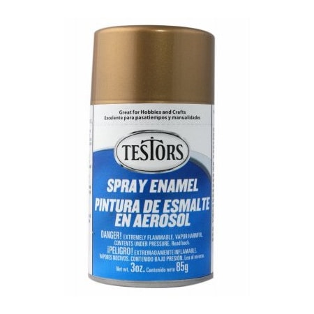 Testors 3OZ GLD Met Spr Enamel 1244T